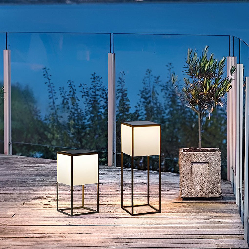 Modern Waterproof LED Post Lights for Garden Deck and Pathway Exterior Landscape Lighting Stainless Steel