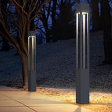 Modern Waterproof LED Solar Landscape Pathway Light for Villa Garden and Outdoor Courtyard