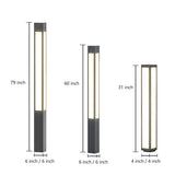 Modern Waterproof LED Solar Landscape Pathway Light for Villa Garden and Outdoor Courtyard