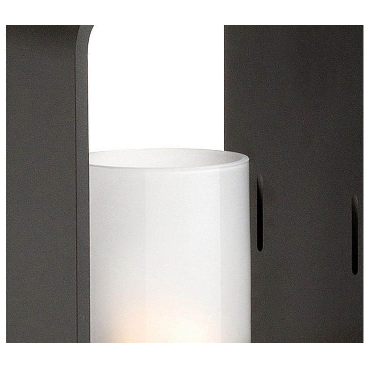 Modern Waterproof LED Solar Outdoor Post Lanterns in Black Rectangular Frame