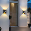 Modern Waterproof LED Up and Down Wall Sconce for Outdoor Porch and Interior Garden