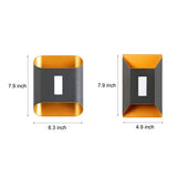 Modern Waterproof LED Up and Down Wall Sconce for Outdoor Porch and Interior Garden
