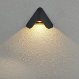 Modern Waterproof LED Wall Sconce for Indoor and Outdoor Aluminum Doorplate Lighting Fixture
