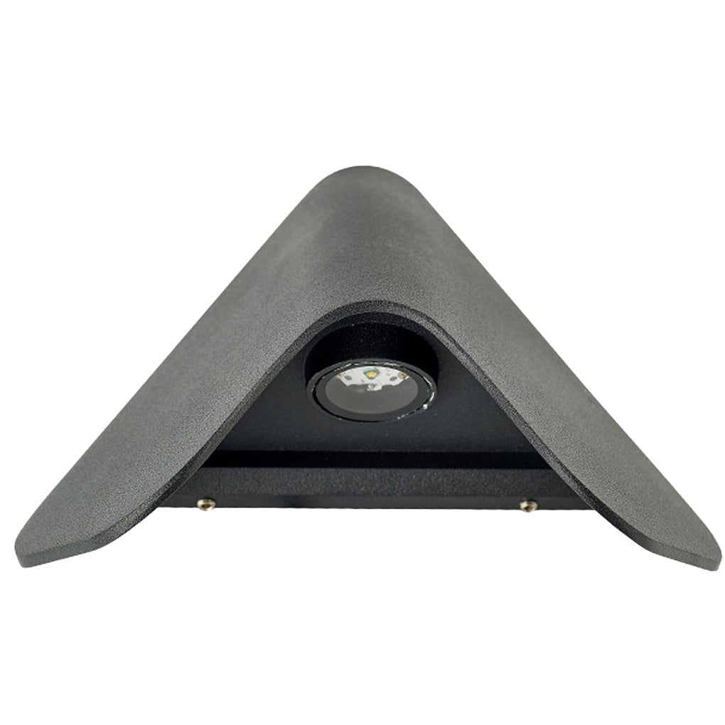 Modern Waterproof LED Wall Sconce for Indoor and Outdoor Aluminum Doorplate Lighting Fixture