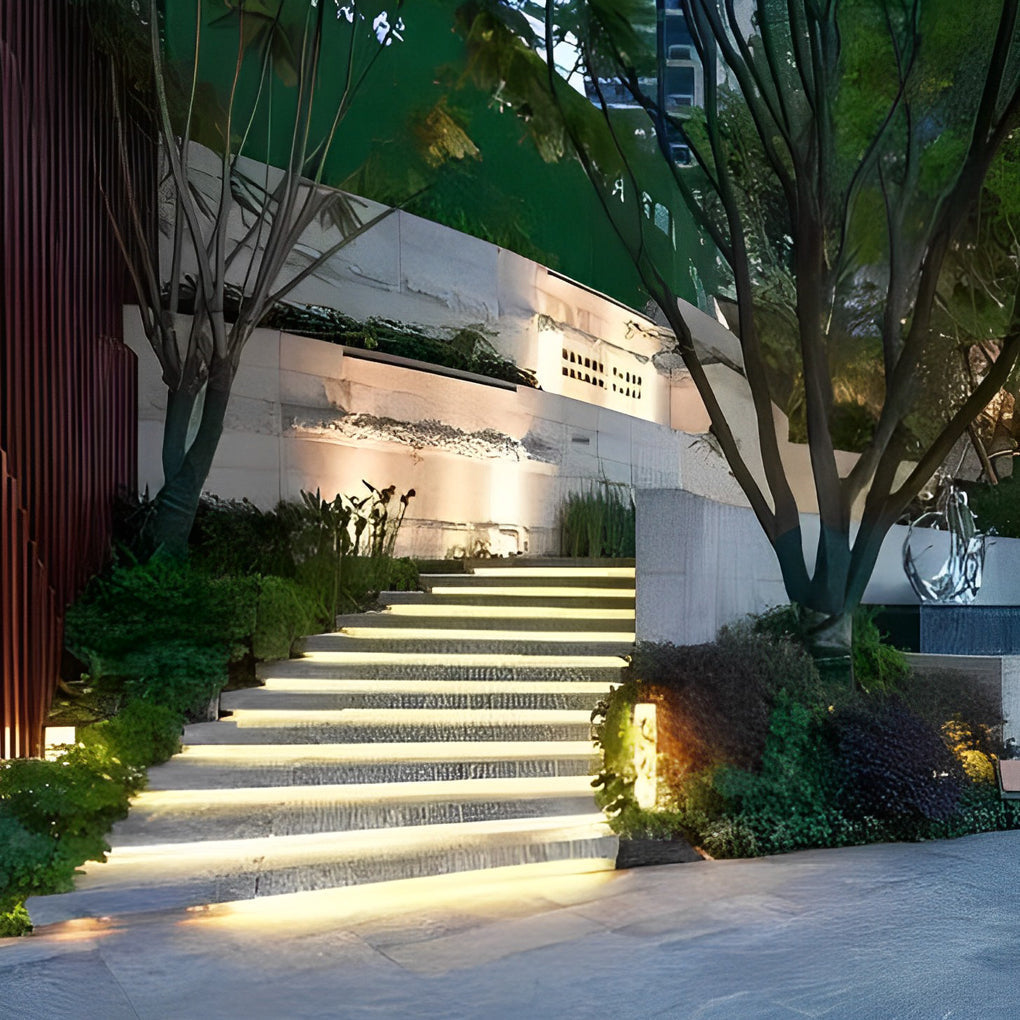 Modern Waterproof Outdoor Flexible LED Strip Lights Recessed Linear Silicone Lighting for Exterior Use