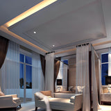 Modern Waterproof Outdoor Flexible LED Strip Lights Recessed Linear Silicone Lighting for Exterior Use
