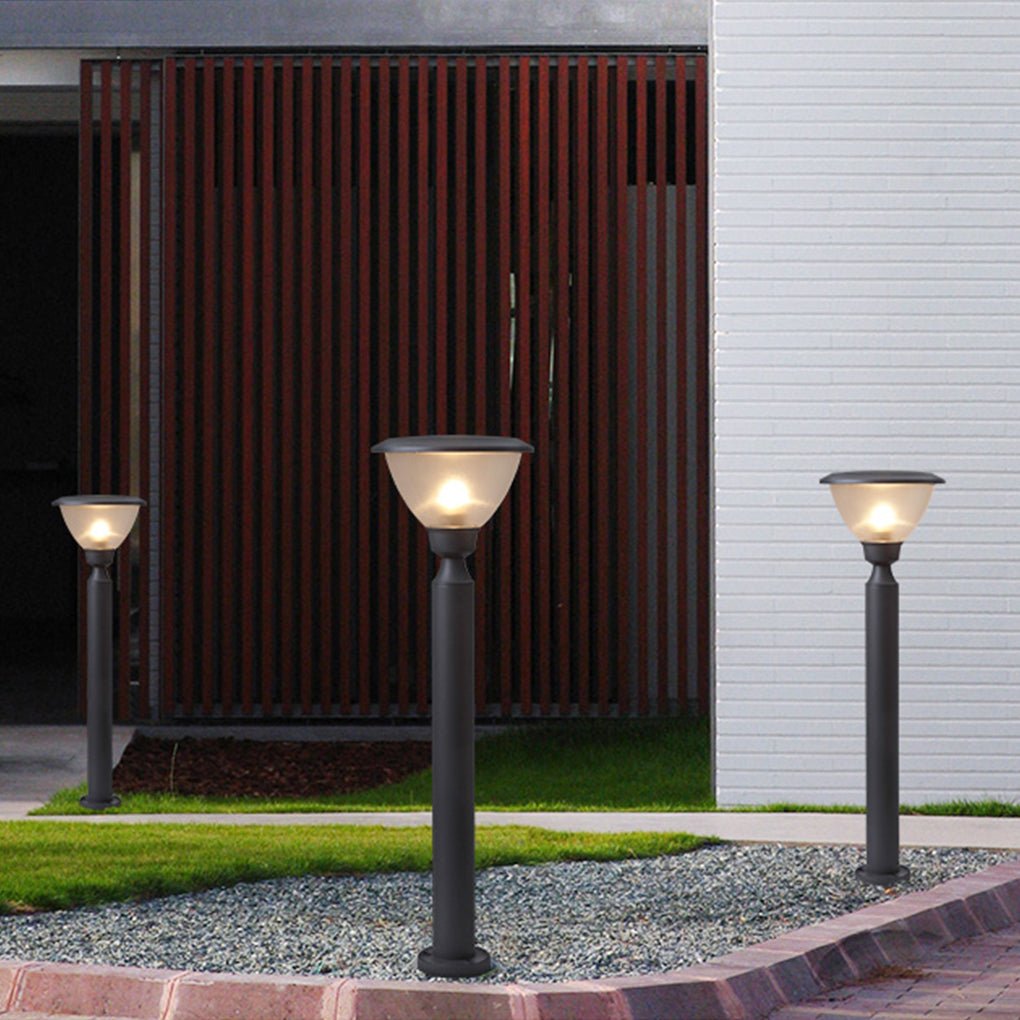 Modern Waterproof Outdoor Landscape Post Light for Villa Garden and Residential Pathway