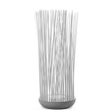 Modern Waterproof Outdoor LED Floor Lamp with Artificial Grass Accent for Patios and Gardens