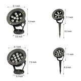 Modern Waterproof Outdoor LED Spotlights DC24V for Garden and Tree Landscape Lighting
