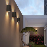 Modern Waterproof Outdoor LED Wall Light Square Aluminum Sconce for Porch and Garden
