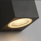 Modern Waterproof Outdoor LED Wall Light Square Aluminum Sconce for Porch and Garden