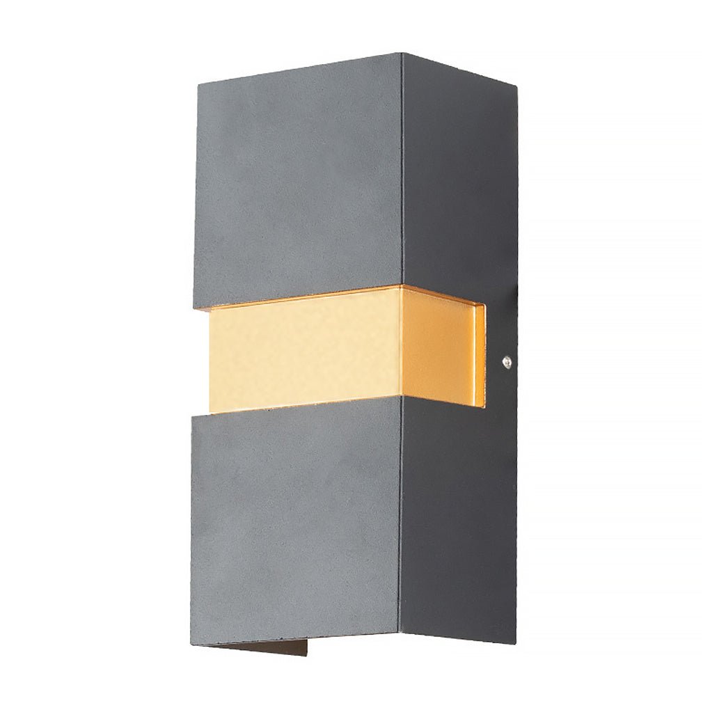 Modern Waterproof Outdoor LED Wall Light Up and Down Sconce for Balcony Villa and Patio