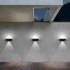 Modern Waterproof Outdoor LED Wall Sconce Up and Down Light Exterior Porch Lighting
