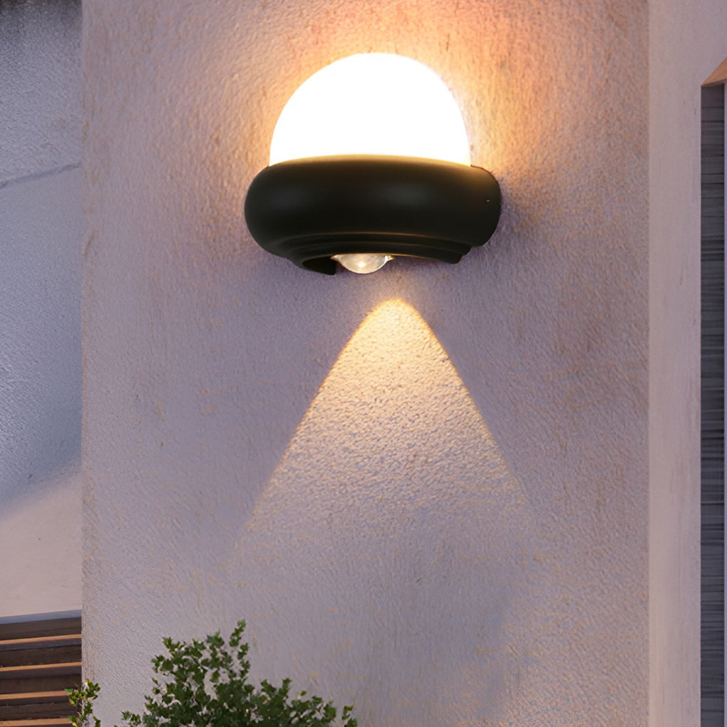 Modern Waterproof Outdoor LED Wall Sconce Up and Down Light Exterior Porch Lighting