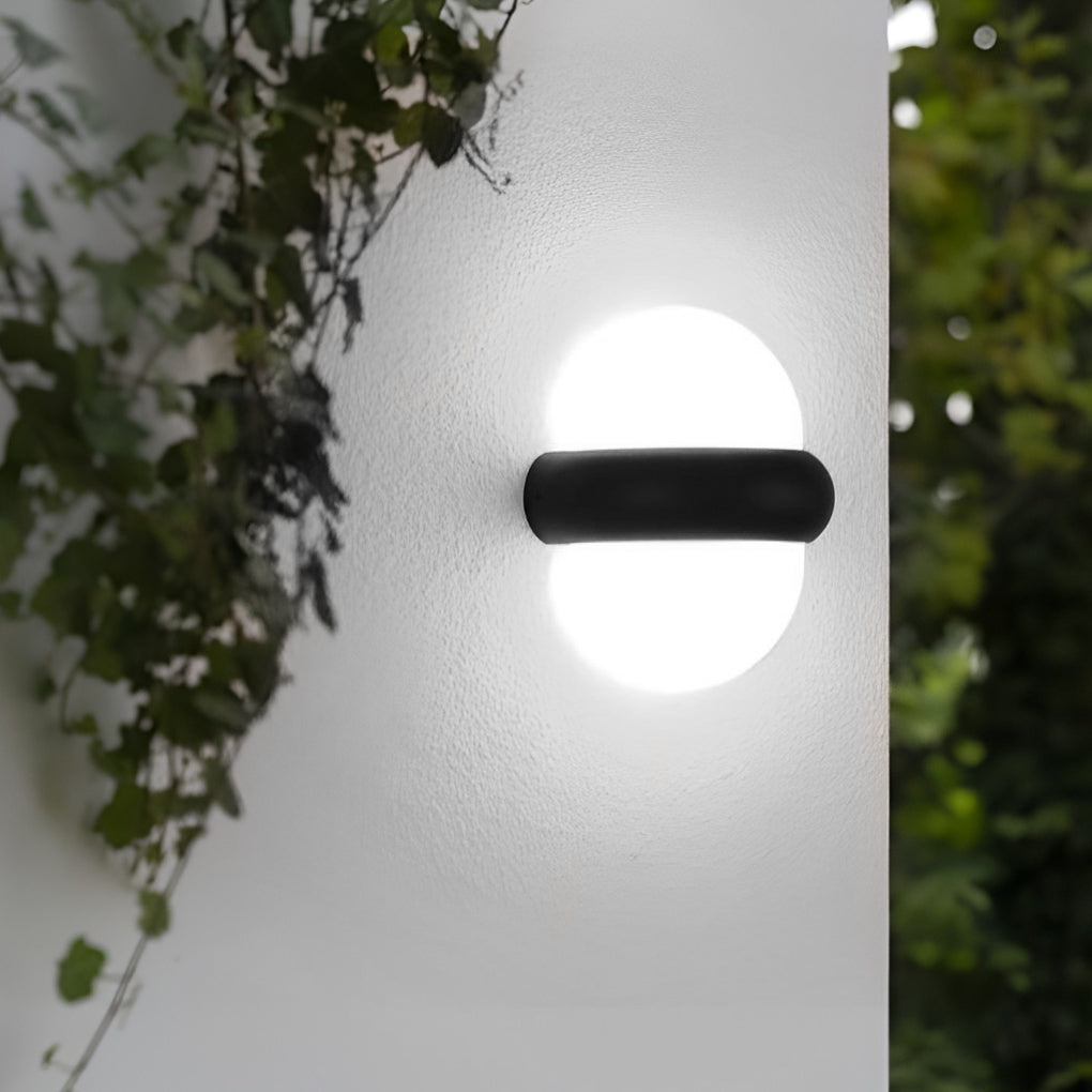 Modern Waterproof Outdoor LED Wall Sconce Up and Down Light Exterior Porch Lighting