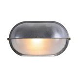 Modern Waterproof Outdoor Wall Sconce Cast Aluminum and Glass Industrial Retro Porch Light