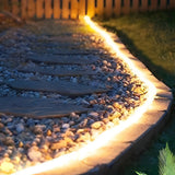 Modern Waterproof Recessed LED Strip Light for Under Tread Stair and Pathway Lighting 24V