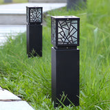 Modern Waterproof Solar LED Path Lights for Outdoor Garden Lawn and Courtyard Landscape