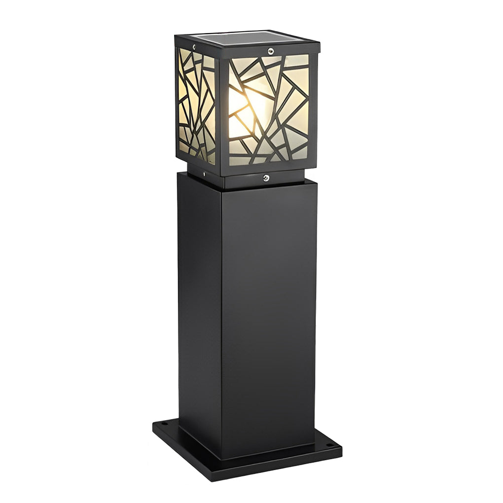 Modern Waterproof Solar LED Path Lights for Outdoor Garden Lawn and Courtyard Landscape