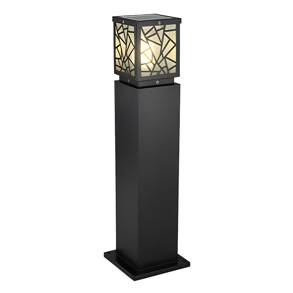 Modern Waterproof Solar LED Path Lights for Outdoor Garden Lawn and Courtyard Landscape