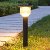 Modern Waterproof Solar LED Pathway Light with 3 Color Dimming for Outdoor Garden