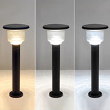 Modern Waterproof Solar LED Pathway Light with 3 Color Dimming for Outdoor Garden
