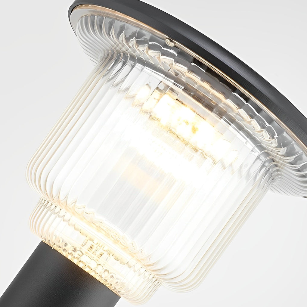 Modern Waterproof Solar LED Pathway Light with 3 Color Dimming for Outdoor Garden