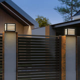 Modern Waterproof Solar LED Post Lights Outdoor Landscape Lighting for Pathways and Gardens
