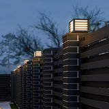 Modern Waterproof Solar LED Post Lights Outdoor Landscape Lighting for Pathways and Gardens