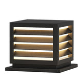 Modern Waterproof Solar LED Post Lights Outdoor Landscape Lighting for Pathways and Gardens