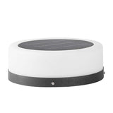 Modern Waterproof Solar LED Round Outdoor Garden Lights for Landscape and Courtyard Lighting