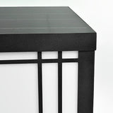 Modern Waterproof Solar Post Lights with 3 Color Dimming and Remote for Outdoor Garden and Fence