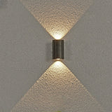Modern Wave Arc Design LED Outdoor Wall Light Waterproof Exterior Sconce for Garden and Villa