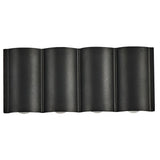 Modern Wave Arc Design LED Outdoor Wall Light Waterproof Exterior Sconce for Garden and Villa