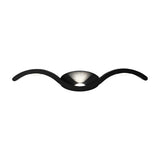Modern Wavy Seagull LED Outdoor Wall Sconce Waterproof Up and Down Exterior Garden Light