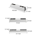 Modern White Aluminum Linear LED Ceiling Spotlight for Interior Flush Mount Lighting