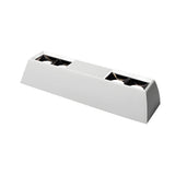 Modern White Aluminum Linear LED Ceiling Spotlight for Interior Flush Mount Lighting