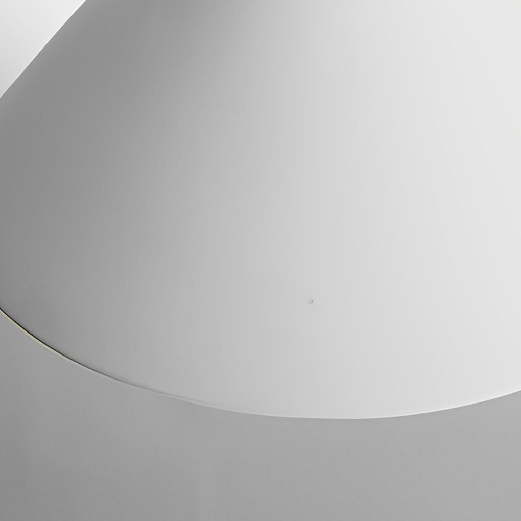 Modern White Cement Pendant Light Nordic Industrial Kitchen Island Hanging Lamp for Dining Room