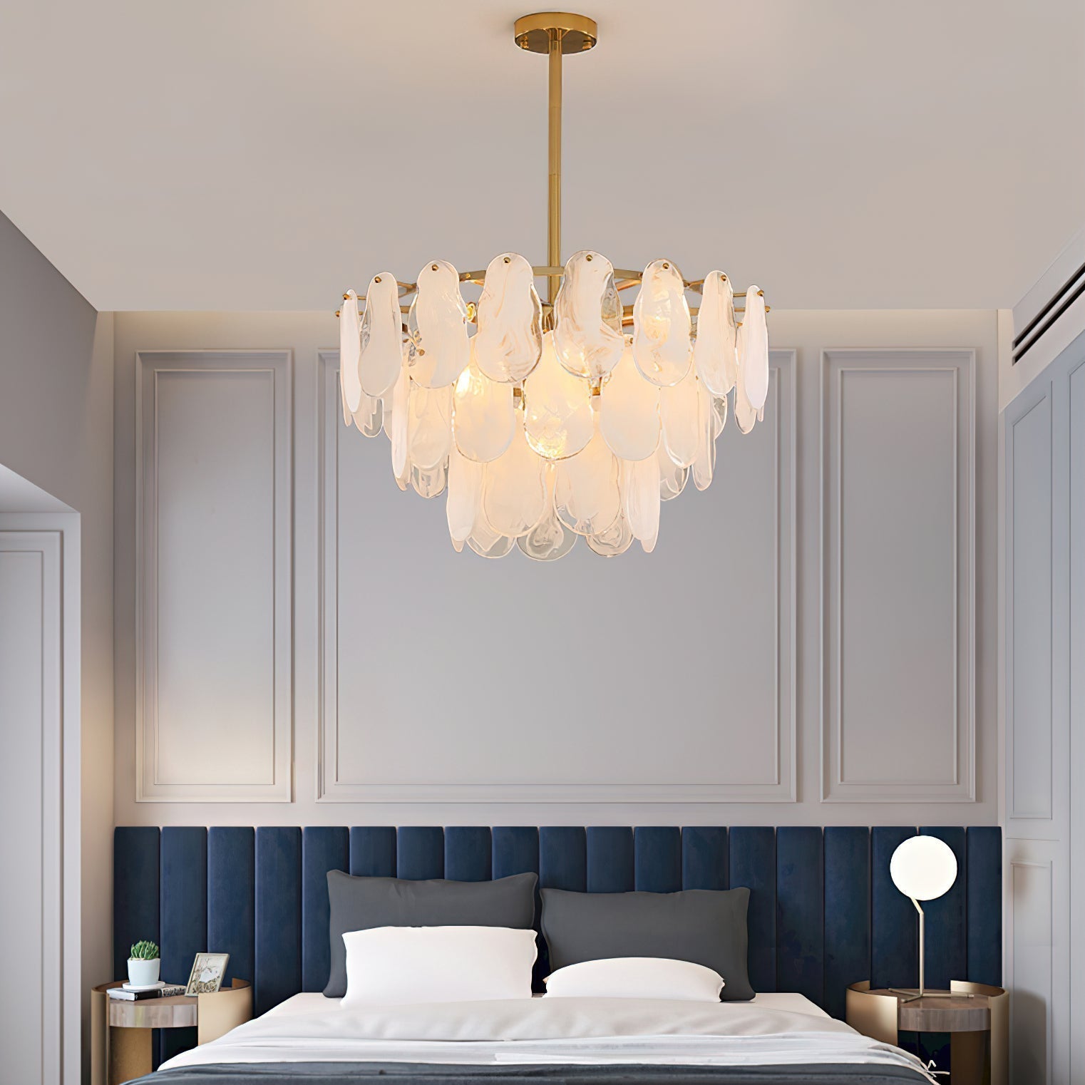 modern-white-cloud-glass-chandelier-with-gold-brass-frame-luxury-geometric-pendant-lighting