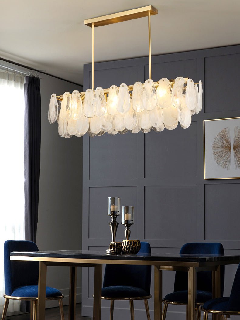 modern-white-cloud-glass-chandelier-with-gold-brass-frame-luxury-geometric-pendant-lighting