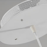 Modern White Flower Petal LED Chandelier Nordic Stepless Dimming Flush Mount Ceiling Light