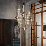 Modern Wonder Borosilicate Glass LED Pendant Light for Living Room and Dining Space