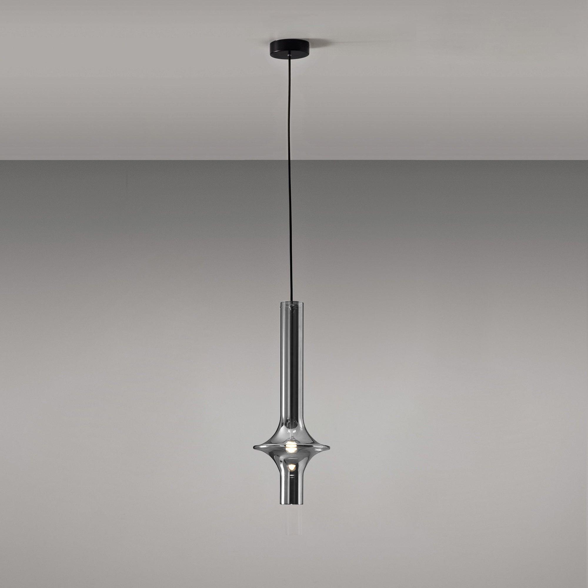 Modern Wonder Borosilicate Glass LED Pendant Light for Living Room and Dining Space