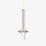 Modern Wonder Borosilicate Glass LED Pendant Light for Living Room and Dining Space