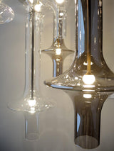 Modern Wonder Borosilicate Glass LED Pendant Light for Living Room and Dining Space