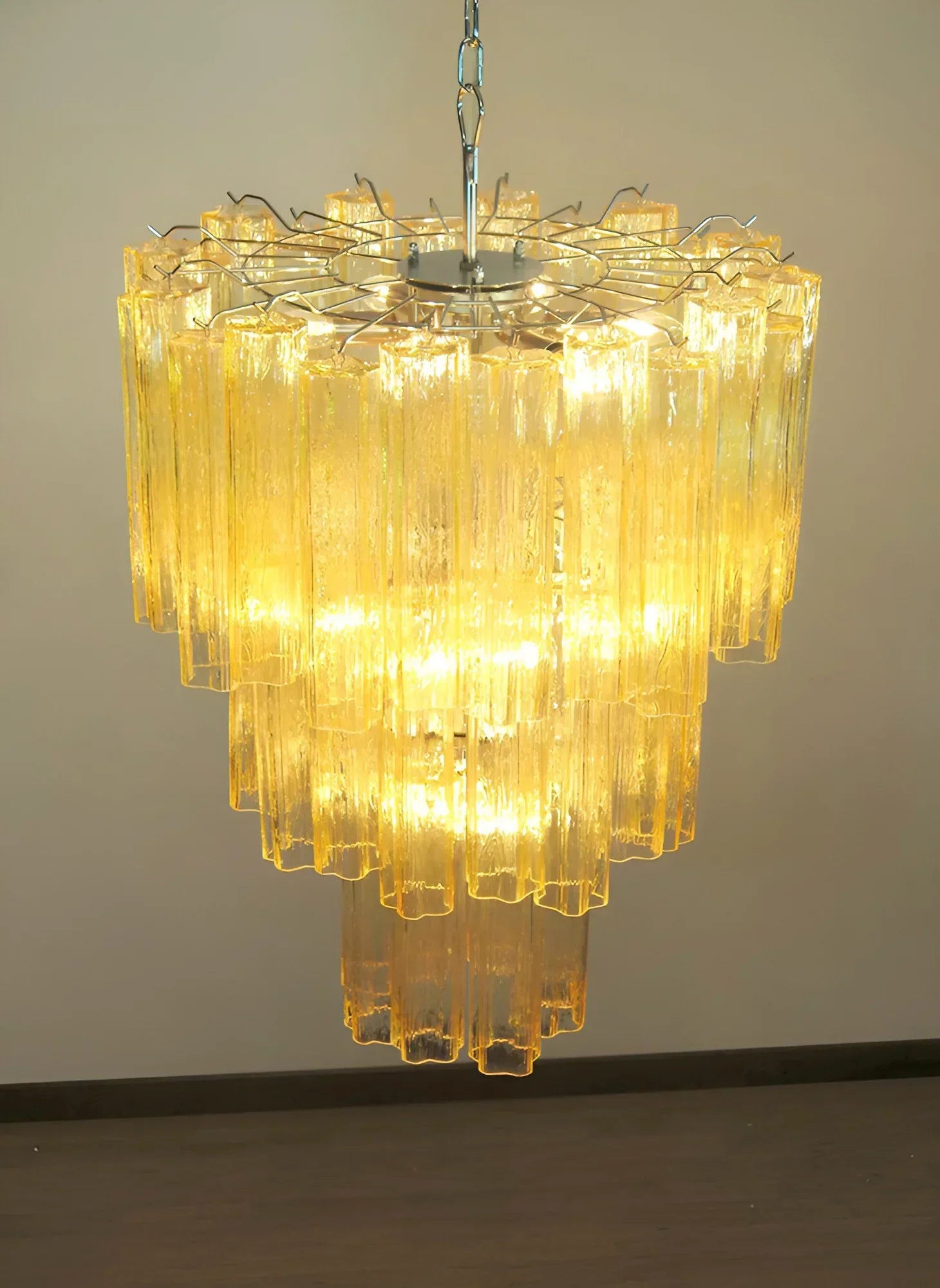 modern-yellow-murano-glass-tube-chandelier-for-luxury-living-room-and-dining-areas