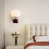 Moderno Cream Wall Mounted Light Sconce Polished Chrome Interior Fixture Set of 2