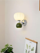 Moderno Cream Wall Mounted Light Sconce Polished Chrome Interior Fixture Set of 2
