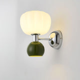Moderno Cream Wall Mounted Light Sconce Polished Chrome Interior Fixture Set of 2