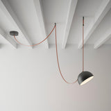 Modular Canvas Belt Pendant Light Adjustable LED Strap Suspension Fixture